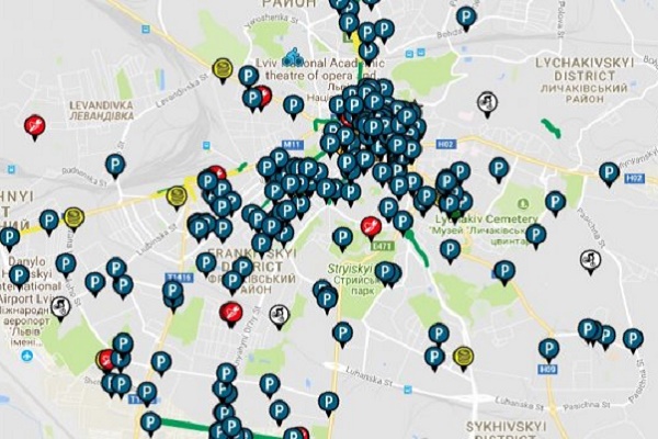 Львівські активісти створили онлайн-карту для велосипедистів