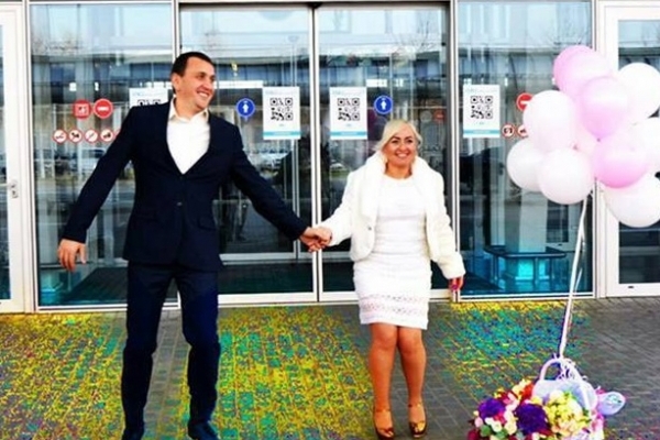 За рік послугою «Шлюб за добу» в аеропорту «Львів» скористалися 389 пар