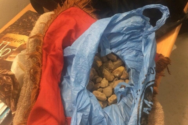 Зловили контрабандиста: прикордонники виявили майже 20 кілограмів бурштину