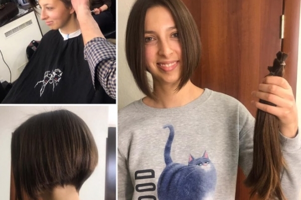 У Львові своє волосся на перуки для онкохворих дітей віддали понад 20 осіб (Фото)