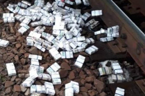 Знову контрабанда: митники виявили сигарети у вагоні з залізною рудою