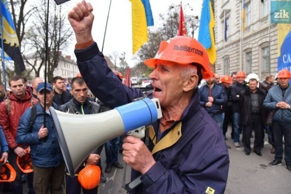 На Львівщині гірники оголосили безстроковий страйк
