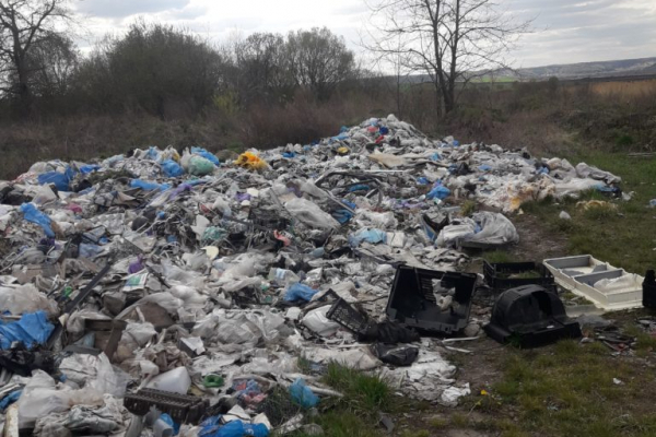 У Пустомитівському районі виявили два несанкціоновані сміттєзвалища