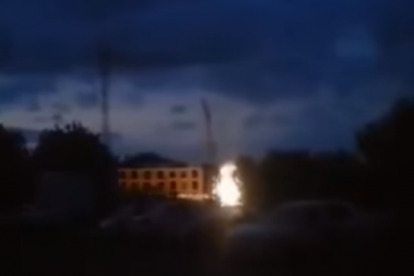 У Винниках вибухнула підстанція на території новобудови (Відео)