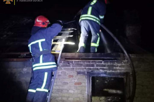 Під час пожежі у селі на Львівщині загинув 35-річний чоловік
