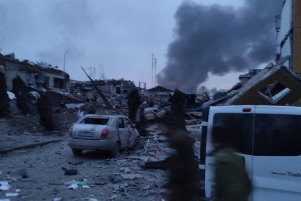 У мережі з'явилися фото руйнувань Яворського військового полігону