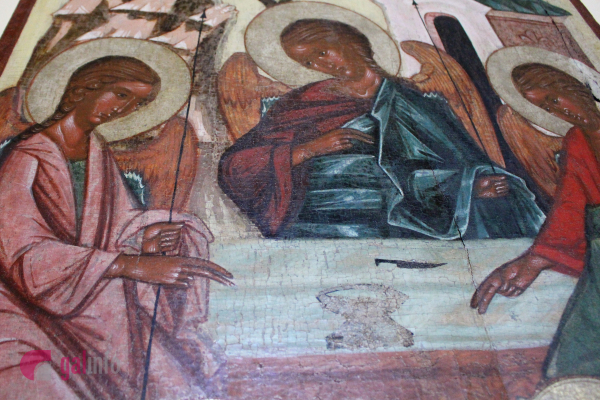 Одна з найдавніших в Україні ікон Старозавітної Трійці зберігається у Львові