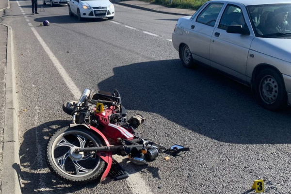 В аварії на Яворівщині травмувався 63-річний мотоцикліст, його госпіталізували