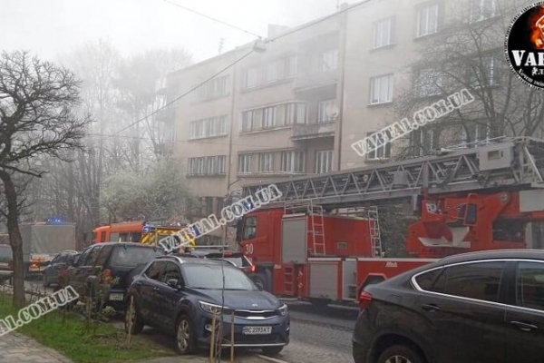 Через пожежу у Львові ускладнився рух