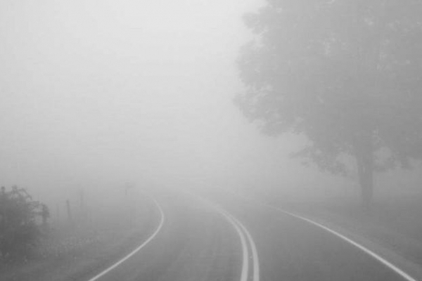Штормове попередження: на дорогах Львівщини завтра буде густий туман