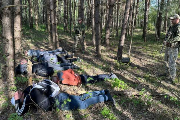 П'ятьох ухилянтів впіймали у лісі біля кордону на Львівщині