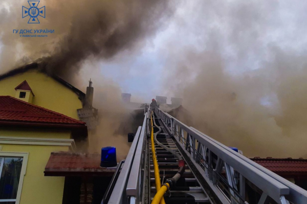 Рятувальникам вдалося приборкати пожежу в готулі у Трускавці