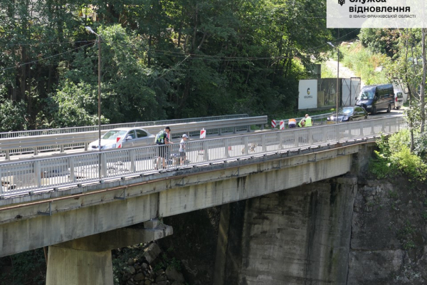 У Карпатах розпочали ремонт моста на дорозі Н-09 «Мукачево – Львів»