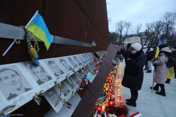 До Дня Гідності та Свободи у Львові відбудеться тиха хода зі свічками