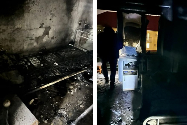 Пожежа у львівському геріатричному пансіонаті: є жертви (ФОТО)