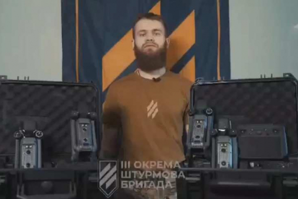 Воїни 3-ої окремої штурмової бригади записали відео з подякою Львівській ОВА за нічні дрони