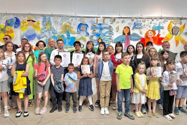 На виставці дитячих творів у Львові встановили 2 мистецькі рекорди