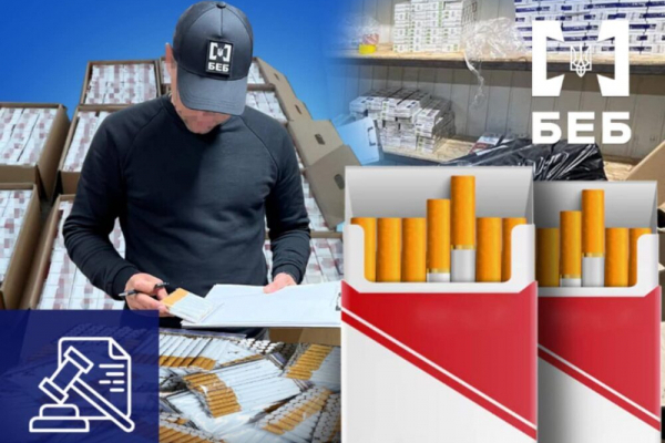 На підприємстві у Львіській області знайшли фальсифіковані сигарети на понад 6 млн грн