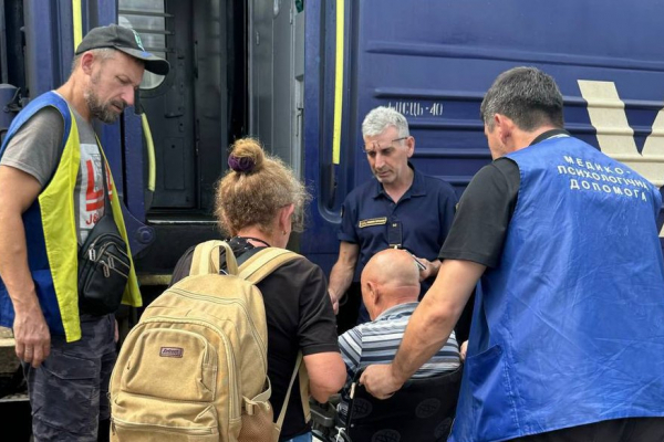 Минулого тижня на Львівщину евакуювали понад 200 людей з прифронтових міст 