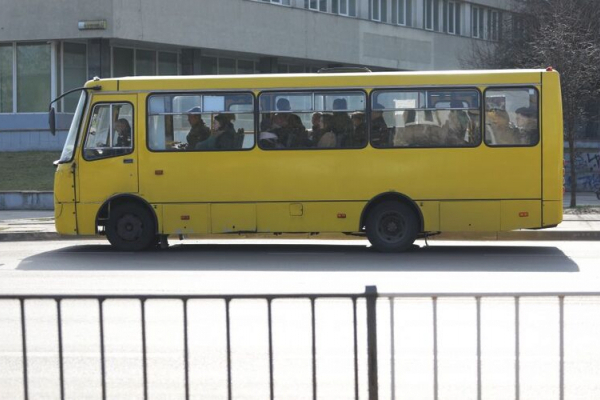 У Львові на ходу задимілася маршрутка