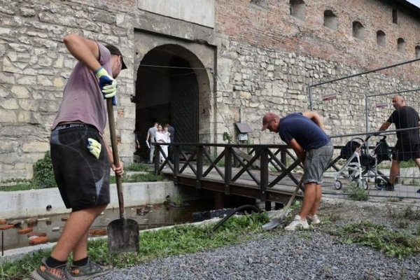 Від завтра перекриють прохід між вулицею Винниченка та оборонним муром ансамблю Бернардинів 