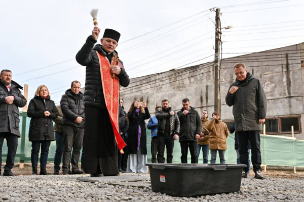 Садовий урочисто повідомив про початок зведення крематорію у Львові